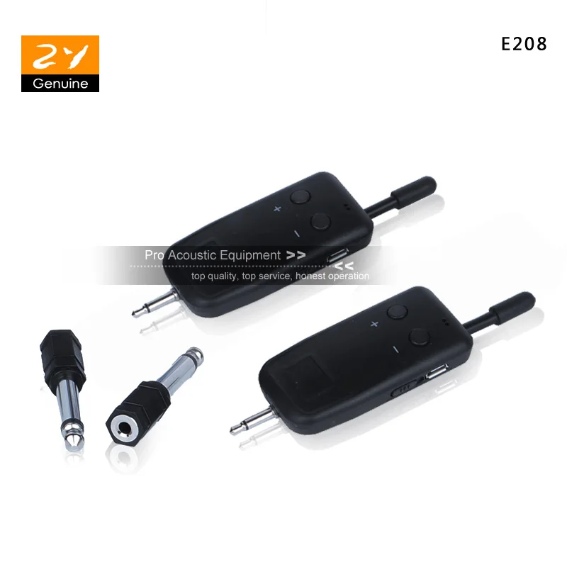 Высокое качество Перезаряжаемые UHF Цифровой аудио Беспроводной Электрогитары