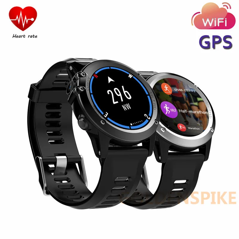 Новый H1 GPS Wi Fi 3 г Смарт часы MTK6572 IP68 Водонепроницаемый Камера 500 Вт 1.39 дюйма 400*400