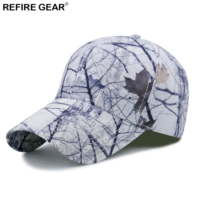 Мужская камуфляжная кепка ReFire Gear летняя для походов утаивающая Кепка рыбалки