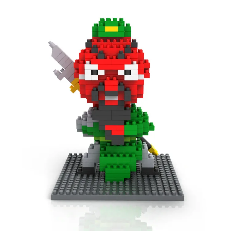 LoZ Алмазные Конструкторы китайские иероглифы строительные Игрушечные лошадки