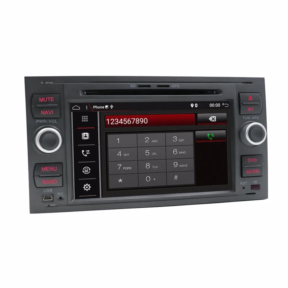 Bosion Android 7 1 четырехъядерный автомобиль DVD gps Радио стерео для Ford Mondeo S max Фокус C MAX