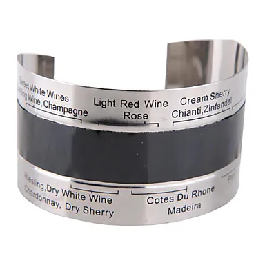 Нержавеющей стали вина браслет термометр ( 4--24 ɼ ) Красное вино температурный