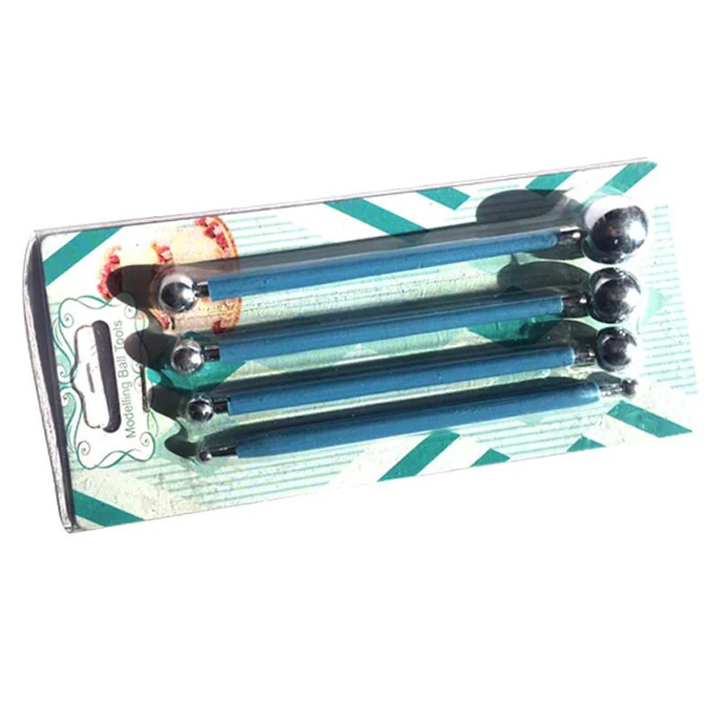 4 шт. формы для цветов инструменты плесени полимерная глина полиформа лепки набор