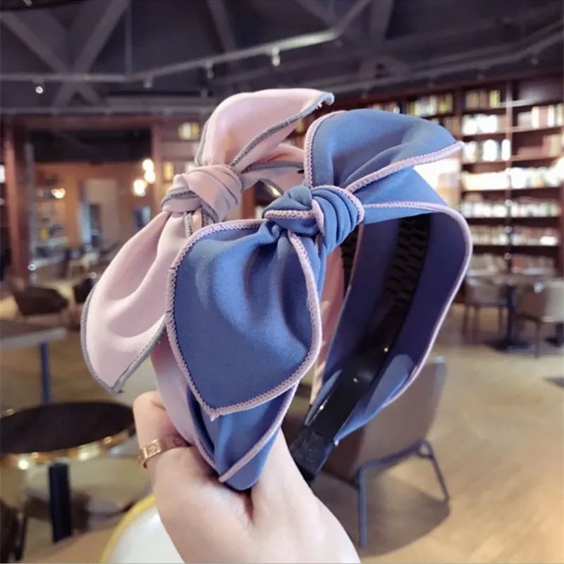 Модный товар новые аксессуары для волос высококлассная простая ткань ручной