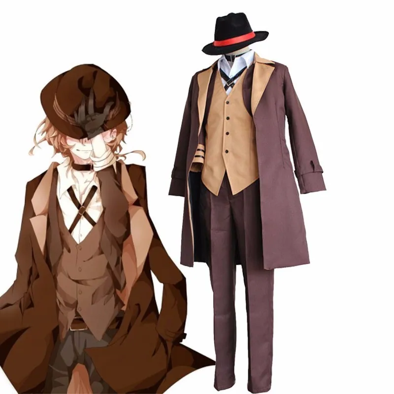 Аниме Банго бродячие псы накахара чуя косплей костюм для мужчин среднего