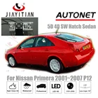 Камера заднего вида JiaYiTian для Nissan Primera P12 2001  2007 CCDкамера ночного видениякамера заднего вида с номерным знаком