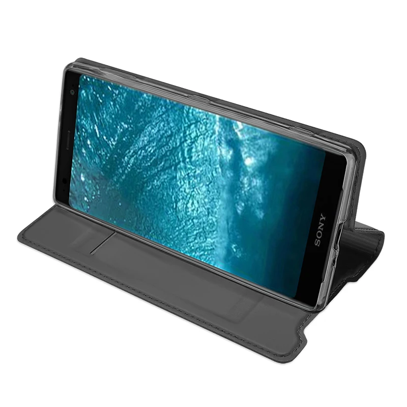 DUX DUCIS флип чехол из искусственной кожи для Sony Xperia XZ3 Роскошный бумажник XZ 3 6 0