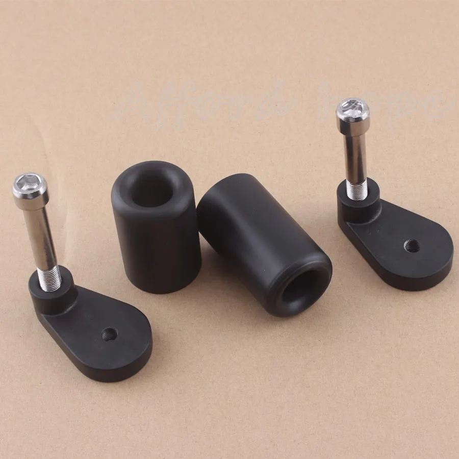 

for Honda CBR 100 RR 2004-2005 Motorcycle No Cut Delrin Frame Slider Anti Crash Frame Falling Protectors Parts Caps Black