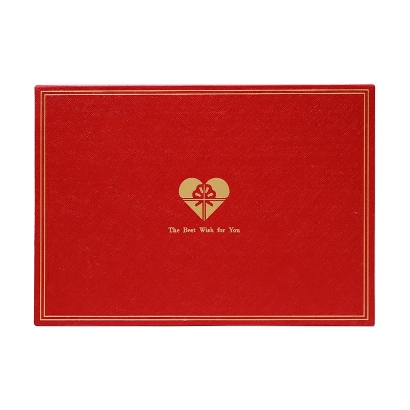 3D Creative Card Birthday Wishes Best For Piano Music Stereo Paper Postcards Pop Up Tickets Express Artifact | Дом и сад
