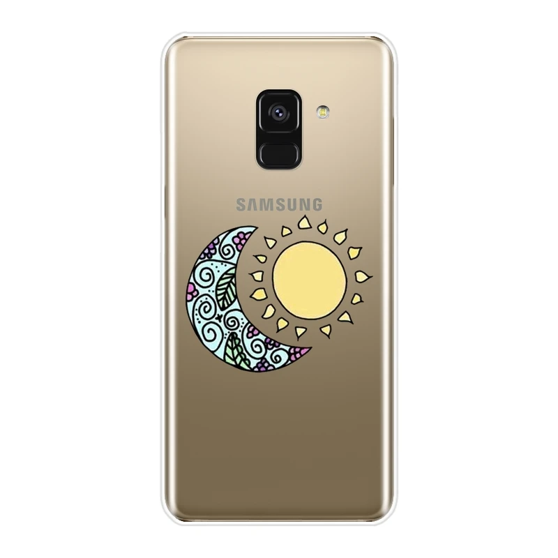 Чехол для телефона Samsung Galaxy A6 A8 Plus 2018 Мягкий силиконовый чехол A7 A3 A5 2016 2017 |
