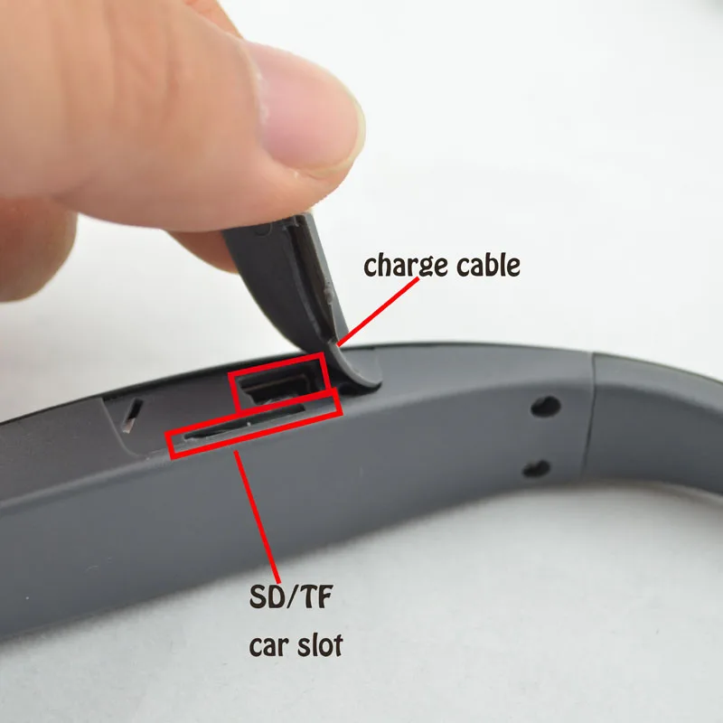 Беспроводной наушники в ухо шейным спортивные MP3 плеер с TF слот для карты|wireless