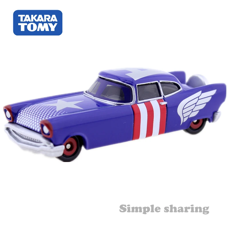 TAKARA TOMY TOMICA Марвел Капитан Америка EVO8.0 модель родстера комплект ракета двор