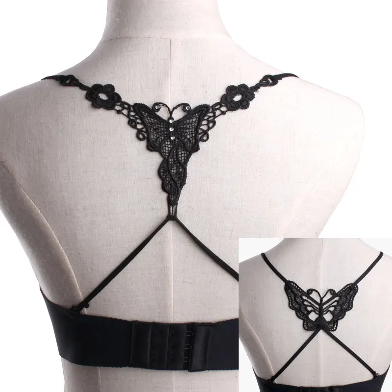 Женское нижнее белье аксессуары бюстгальтер с перекрестными лямками красивый