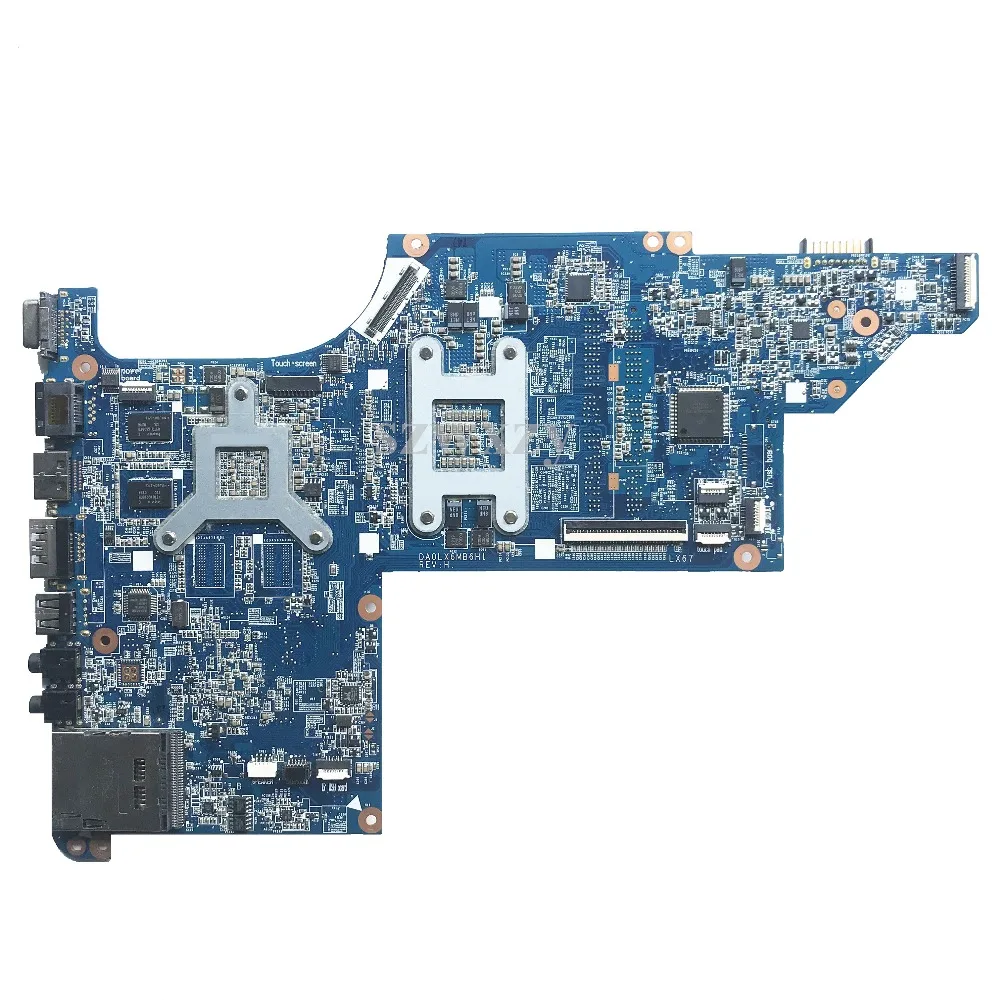 Reboto оригинальная материнская плата для ноутбука hp DV6 DV6-3000 630280-001 DA0LX6MB6H1 HD5470/512 MB(поддержка процессора i3 i5