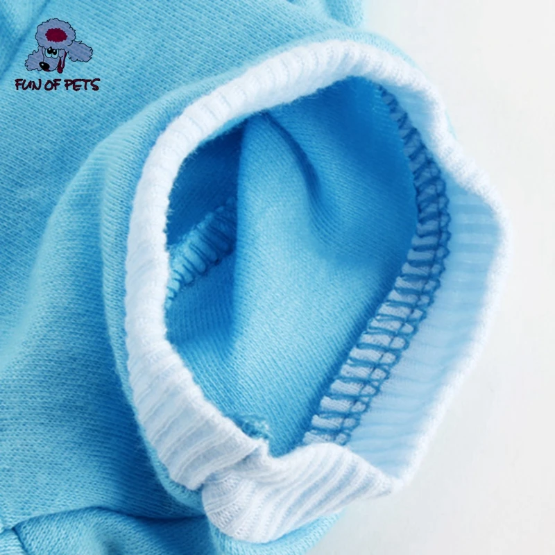 2017 хлопковая толстовка со снежинками футболка для собак голубая Одежда рубашка