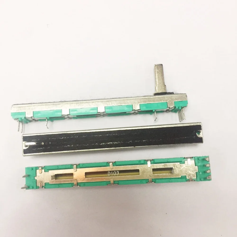 10 шт. миксер fader D10K FOLIO 4 10K двойной потенциометр D10K|double potentiometer|potentiometer double10k potentiometer