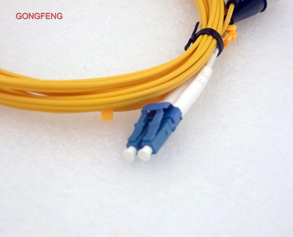 10 шт. Новинка 3m LC/UPC-FC/UPC Одномодовый двухъядерный волоконный джемпер соединитель
