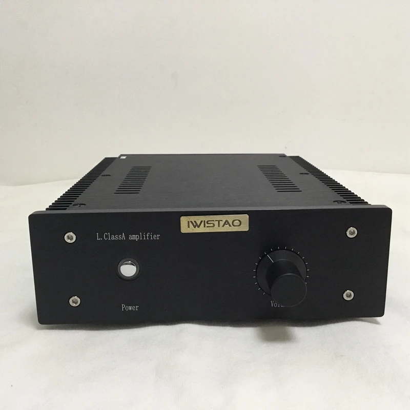 

IWISTAO HIFI Power Amplifier 2 x16W Class A FET Single-ended PassAm Whole Aluminum Casing Desktop High Quality