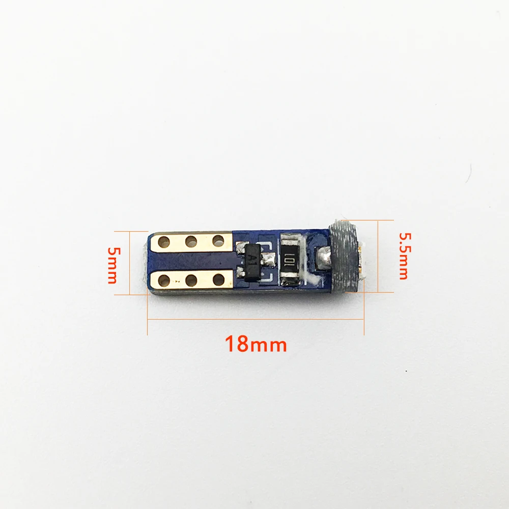 Новый 4 шт. W3W T5 светодио дный 1SMD 3030 автомобиль лампа Canbus ОШИБОК Dashborad инструмент