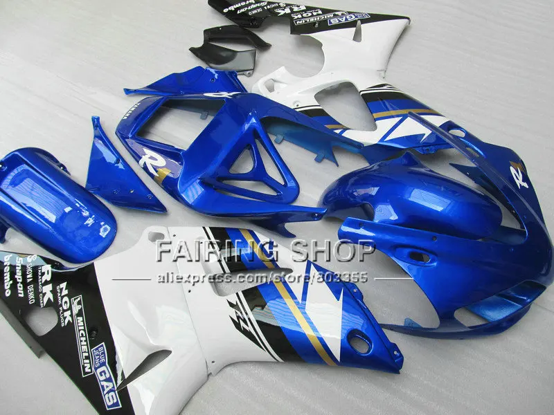 Тёмно-синие обтекатели LG6B для мотоцикла YAMAHA YZF R1 YZF1000 98 99 1998 1999 AJ8N | Автомобили и