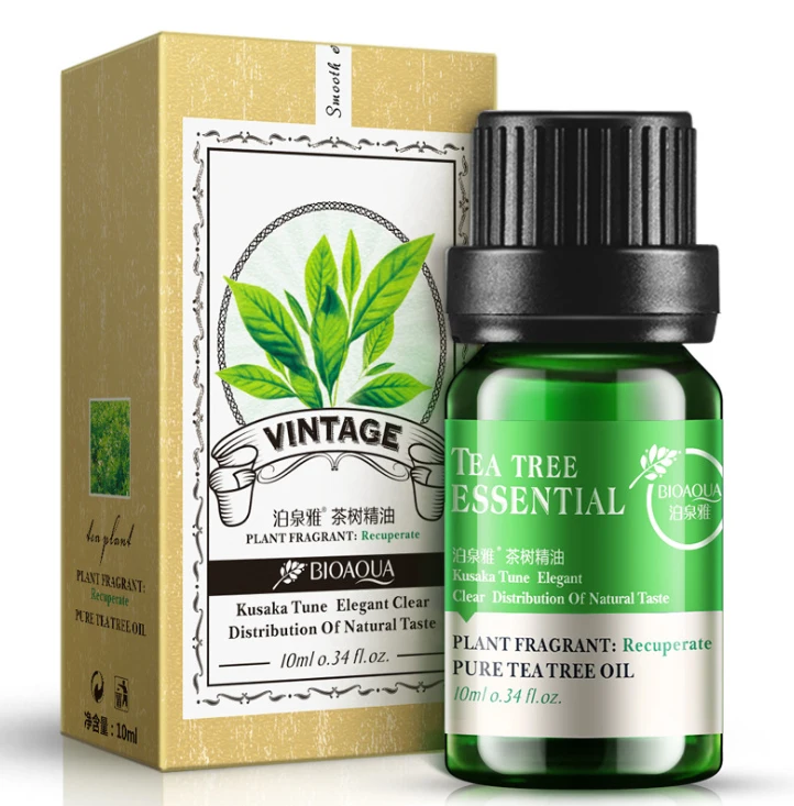 2018 The Lavender Rose Tea Tree Compound Essential Oils Plant Hydrating Oil-control Contractive Pore Facial-beauty Oil | Красота и