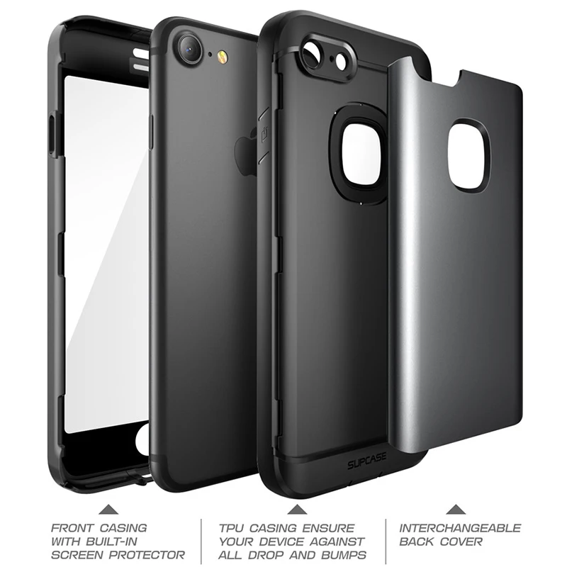 Чехол SUPCASE для iPhone 8 водонепроницаемый полноразмерный чехол со встроенным