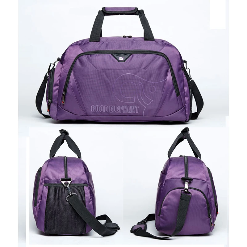 Quality Large Capacity Sports Gym Bag Men Women Fitness Bag Shoe Storage Basketball Sport Bag Outdoor Travel Shoulder Bag SGC001