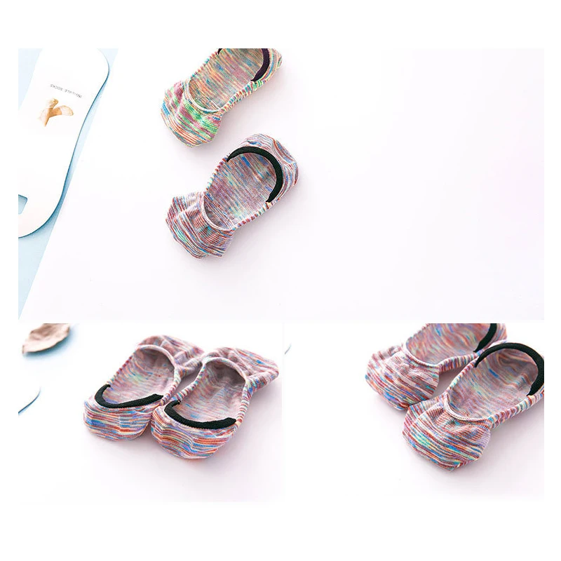 Новое поступление дневные носки со скрытой плоской линией лодочки повседневные