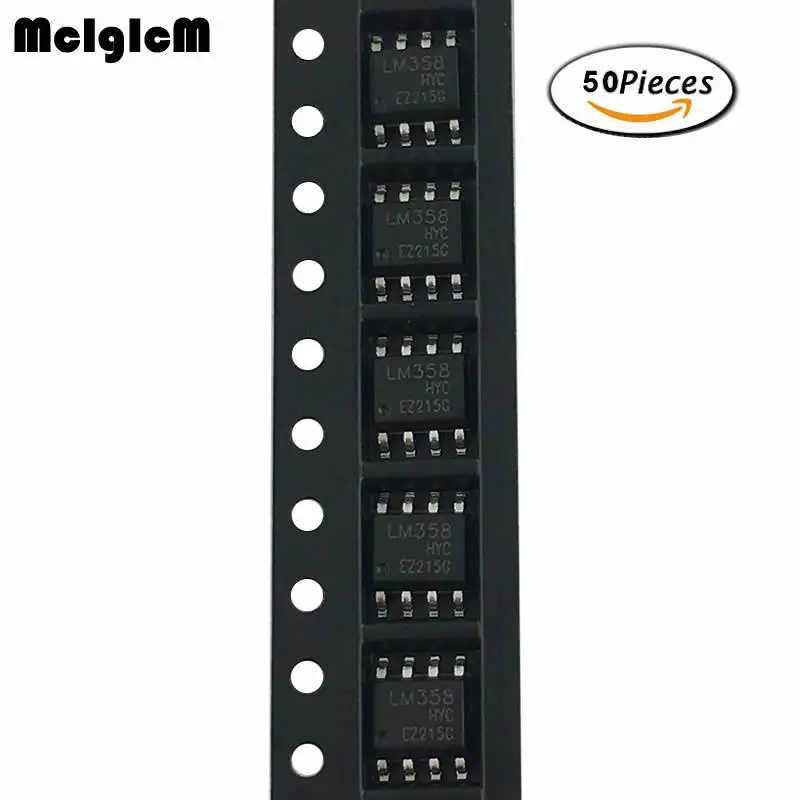 50 шт. smd lm324 lm393 lm339 ne555 lm358 схема усилителя lm358dr lm324dr lm339dr lm393dr ne555dr | Электронные