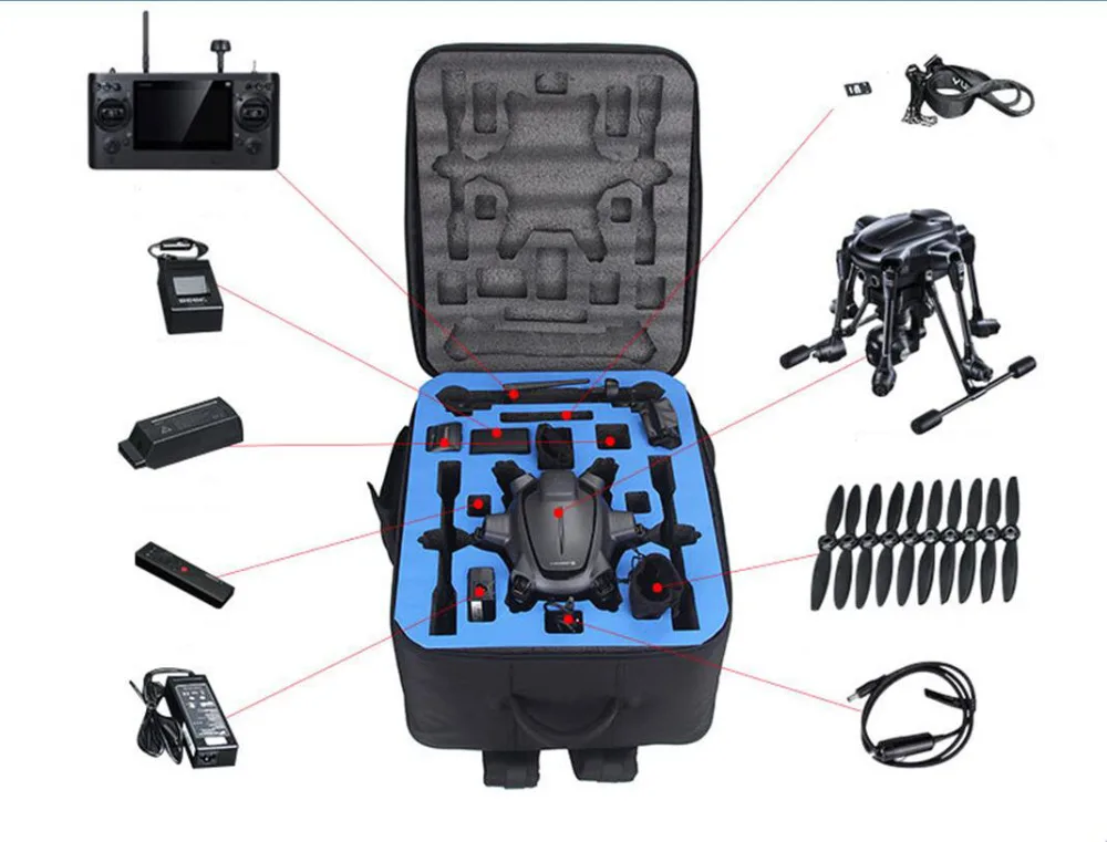 H480 рюкзак сумка через плечо Мультикоптер чехол для YUNEEC TYPHOON FPV RC Drone rc quadcopter|backpack
