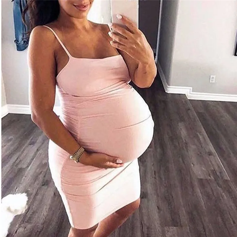 Без рукавов для беременных мини платье Для женщин аксессуары Bodycon Повседневная