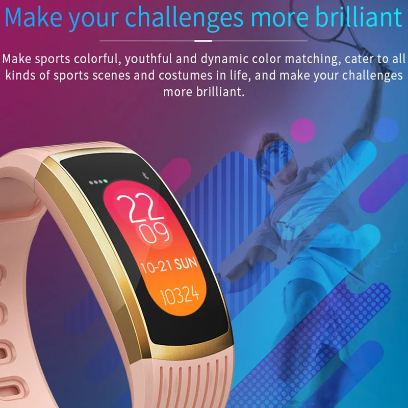 Умные часы пульсометр фитнес трекер шагомер калории GPS траектория Bluetooth браслет