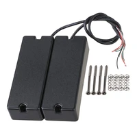 black 5 string bass humbucker pickup for electric bass guitar pickup pack of 2