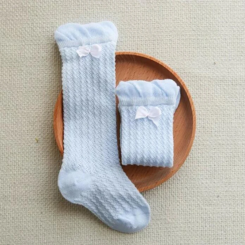 Колготки для маленьких девочек осени и весны Летние Теплые сетчатые детские