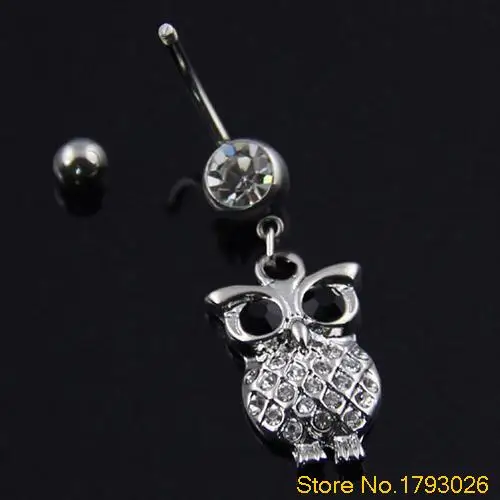 Простые Разработан Сова Пупок Кольцо Классический Ювелирные Изделия Пирсинг