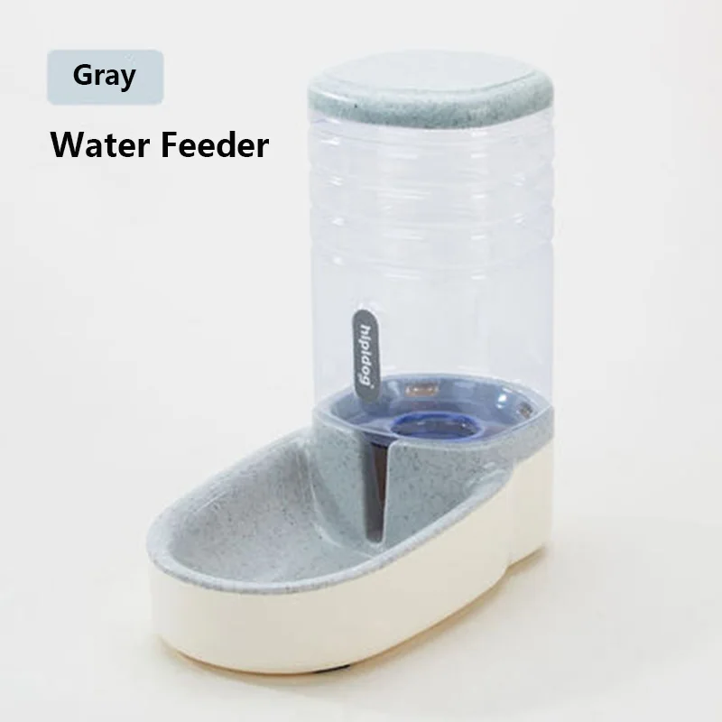 Grey Water feeder 3.8L автоматические кормушки для кошек, большая емкость, фонтан для воды для кошек, пластиковая бутылка для воды для собак, миски для кормления, диспенсер для воды для кошек - Цвет: Grey Water feeder