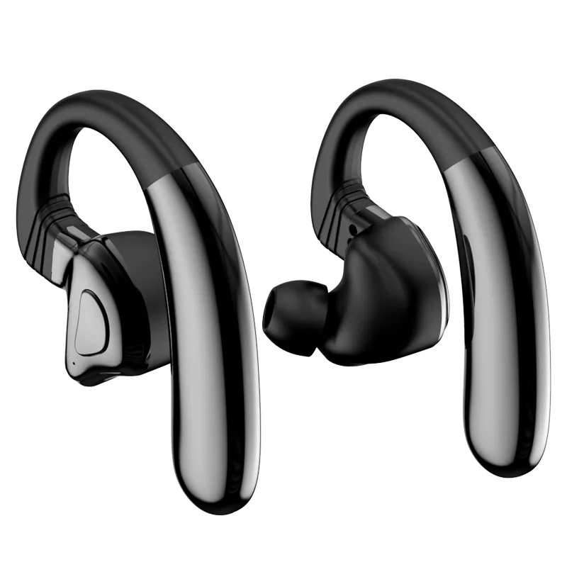 BLACK RIKYA Q9S-TWS наушники bluetooth 5,0 вкладыши наушников наушники беспроводные Игровые наушники в ухо monitor для телефона - Цвет: BLACK