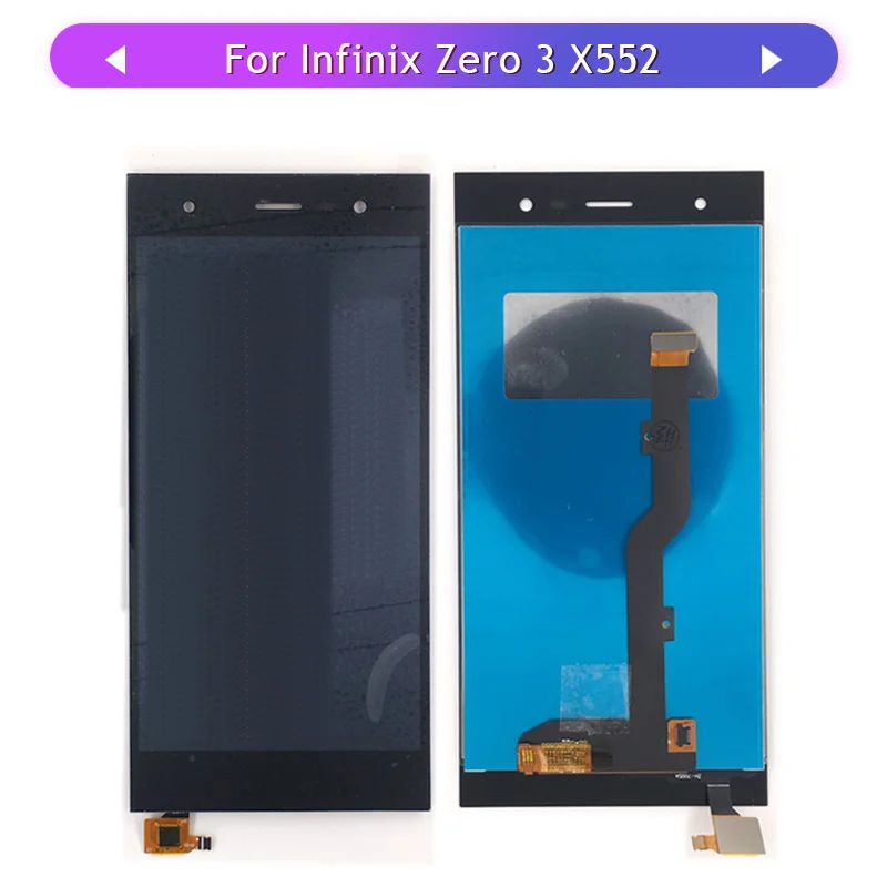 Полный ЖК-дисплей для Infinix Zero 3 X552 сенсорный экран в сборе стеклянная панель