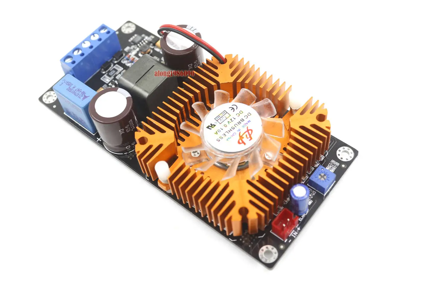 Моно-усилитель высокого напряжения +- 60 в-75 в смонтированный IRS2092 + IRFB4227 класс D