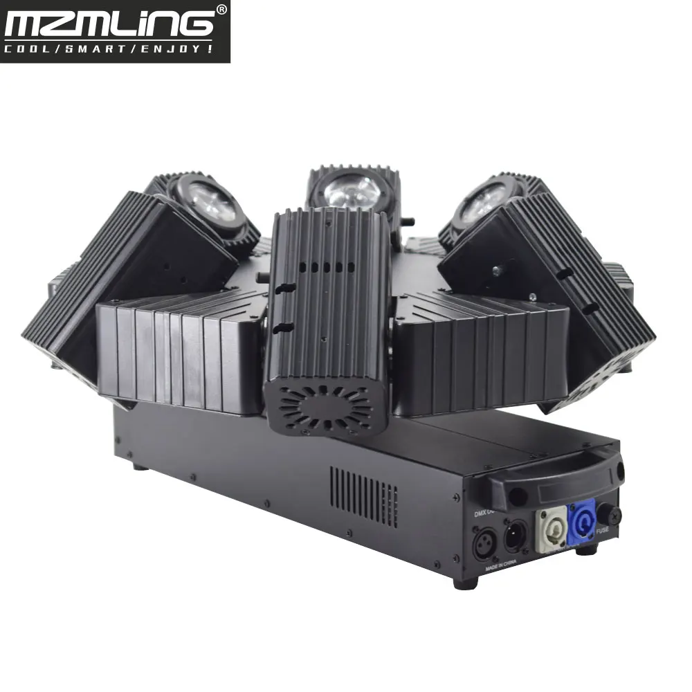 Led 6x10 Вт RGBW 4в1 луч светильник DMX512 4 головки движущийся головной