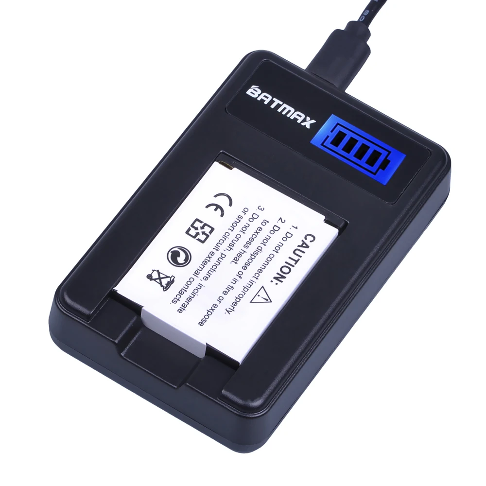 1 шт. SLB-10A SLB10A SLB 10A батарея + ЖК-зарядное устройство USB для Samsung P800 P1000 PL50 PL51 PL55 SL420 SL502 SL620 SL720 SL820 WB700 (art.: 7a67acd6e) - 7a67acd6e