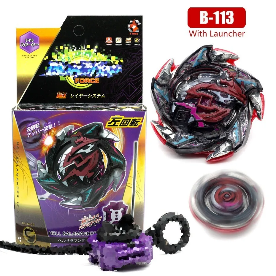 B113 Beyblade B-128 стартер возродить Феникс. 10. Fr B127 128 122 129 Beyblades Toupie Бог Прядильный механизм Bayblade Blayblade игрушка - Цвет: B113