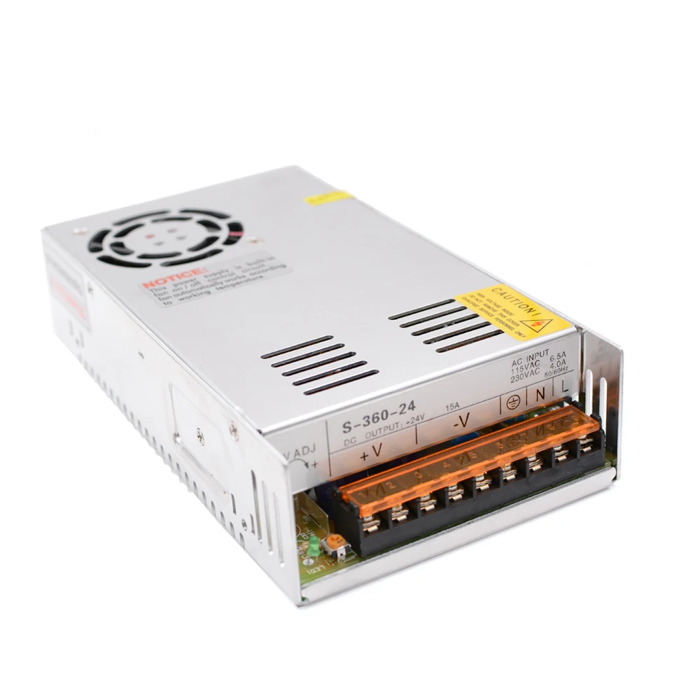 Импульсный источник питания I3 коссель 110 V 220 V 360 W 24 V 15A 12 V 30A для RepRap Detal 3D-принтеры источники питания 3d принтер экструдер