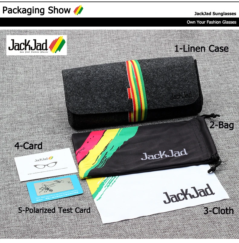 JackJad модные JJ2140 поляризованные путешественник Стиль солнцезащитные очки Винтаж Классический бренд дизайнерские солнцезащитные очки 50 мм Óculos De Sol с Чехол
