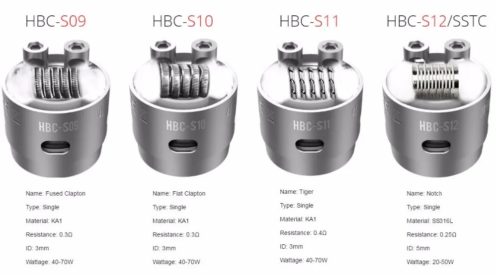 Оригинальная катушка ручной сборки Geekvape HBC для бака Eagle Sub Ohm|coil ohm|sub ohm coilohm coil |