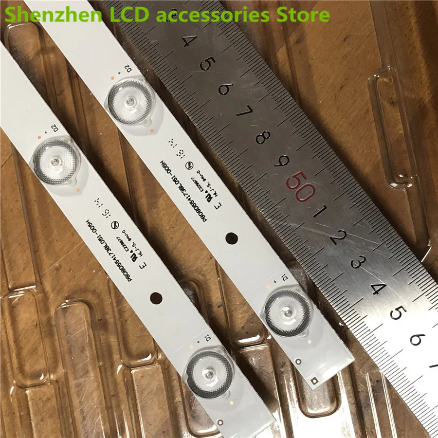2 шт./лот для LED-32B750 ЖК-дисплей подсветка бар PB08D554173 BL051-002H 4C-LB320T-GY6