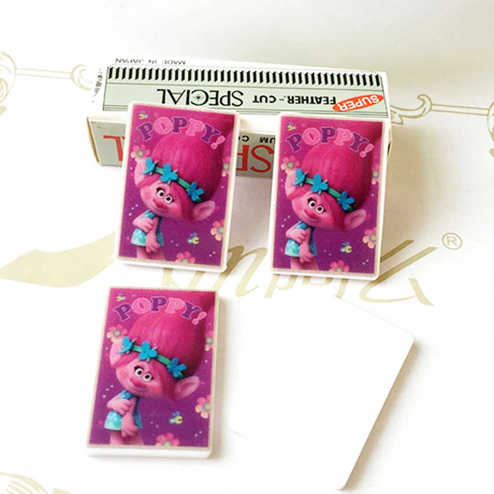 32x23 мм 10 шт. красные волосы принцессы Тролли Мак без каблука кабошоны смолы Craft DIY