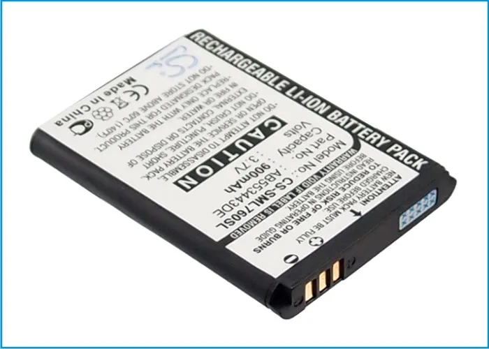 Cameron Sino 900 мАч аккумулятор AB553443DE для Samsung SGH L760 L768 Z620|cameron sino|battery for samsungbattery |