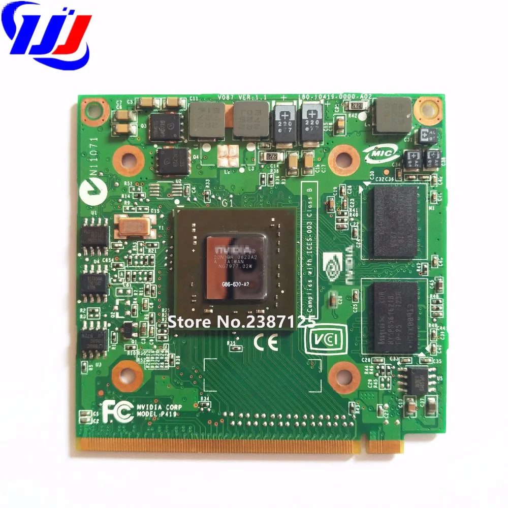 Видеокарта для n V i d a GeForce 8400M GS MXM IDDR2 128 Мб A c e r Aspire 5920G 5520G 4520G 7520G 7520 7720G|card card|card