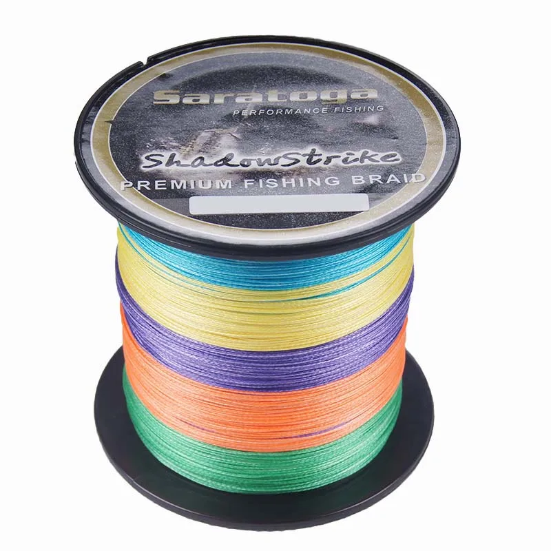 Многоцветный DORISEA Saratoga леска 8strands супер прочная леска 100 м плетёный шнур FishLine 6lb 10lb 20lb 30lb 60lb 80lb 100lb 200lb 300lb - Цвет: Многоцветный